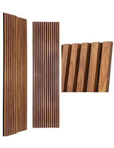 PANNELLO DECORATIVO 205658B COLVA 60X240CM SCURO MDF/POLIETILENE