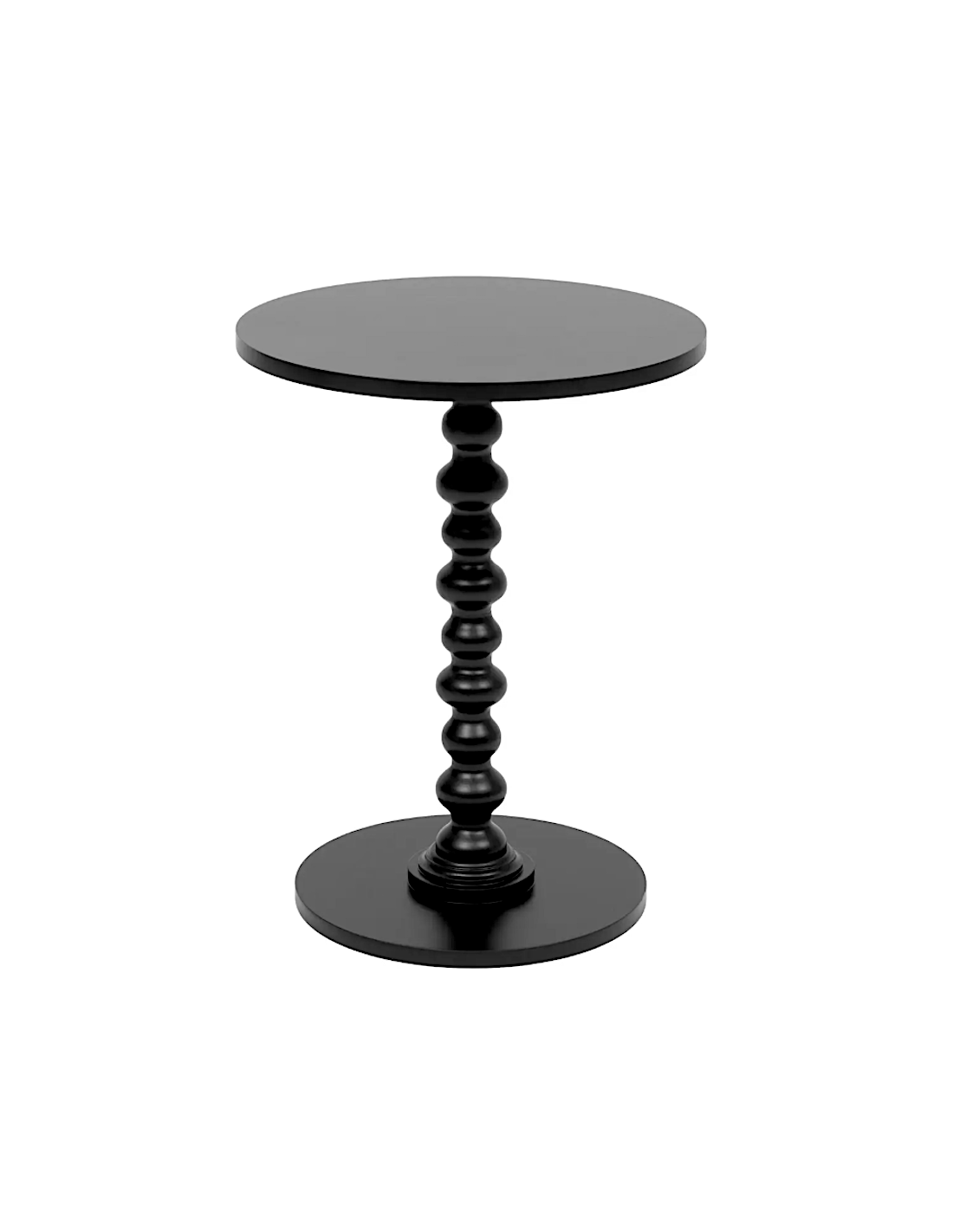 Tavolino da appoggio Alix nero Atmosphera 50x38x38 cm | shopincasa.it