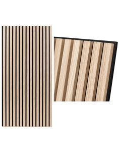 Atmosphera Pannello Decorativo Legno Colva 120x60 cm Rovere Chiaro | shopincasa.it