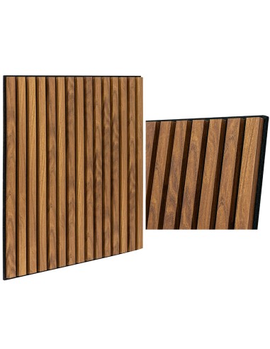 PANNELLO DECORATIVO 210403B COLVA 60X60CM SCURO MDF