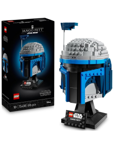 Casco LEGO Star Wars Jango Fett 75408 modellino da collezione per adulti | shopincasa.it
