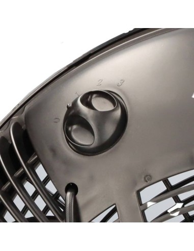VENTILATORI: vendita online Ventilatore da Terra Coveri, 51 cm, 90W, 5 Pale Alluminio, Nero, Inclinabile, 3 Velocità in offerta