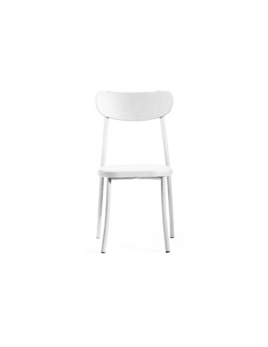 SEDIA MIAMI 44X54X84H BIANCO RAGGRINIZZATO
