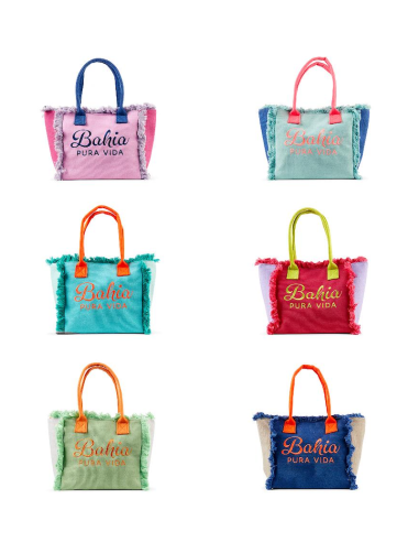 BORSA 14425 TESSUTO 36X31X20CM ASSORTITO CON MANIGLIE