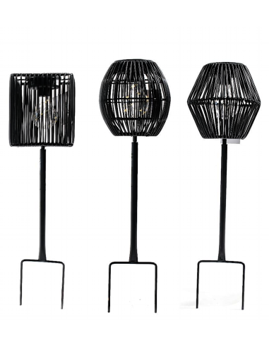 LANTERNA SOLARE 31651 METALLO/PLASTICA 15X50CM ASSORTITO