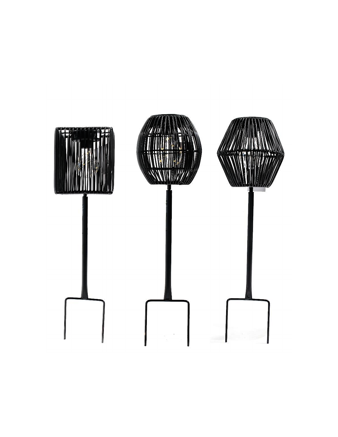 LANTERNA SOLARE 31651 METALLO/PLASTICA 15X50CM ASSORTITO