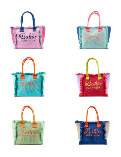 BORSA 14449 TESSUTO 26X24X16CM ASSORTITO CON MANIGLIE