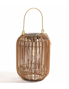 LANTERNA SOLARE 31484 METALLO/PLASTICA 17X23CM