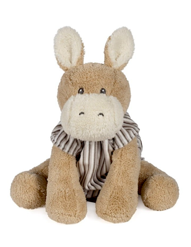 Asino di Peluche Botton Strisce Walking Mum | shopincasa.it
