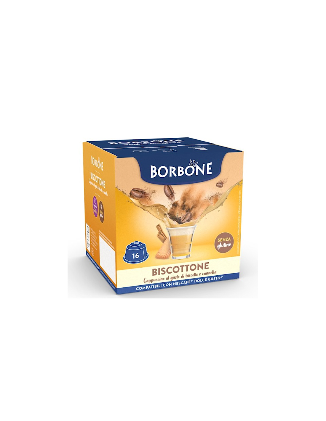 CAPSULE 16PZ BISCOTTONE DOLCEG