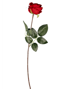 FIORE 40160001-03 ROSA VELVET ROSSA 45CM