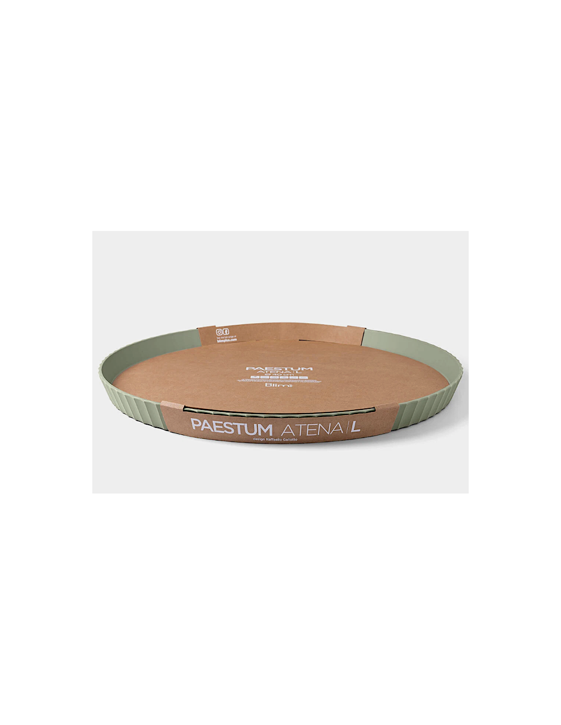 ATENA VASSOIO 40CM VERDE FORESTA