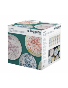 Tognana Apulia Servizio Piatti 18 Pezzi in Porcellana Multicolor | shopincasa.it