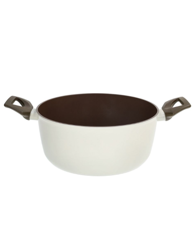 PENTOLE INDUZIONE: vendita online Casseruola 24 cm a 2 Manici Tognana Sintonia – Alluminio Riciclato, Antiaderente T-Care, In...