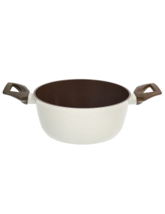 PENTOLE INDUZIONE: vendita online Casseruola 20 cm a 2 Manici Tognana Sintonia – Alluminio Riciclato, Antiaderente T-Care, Co...