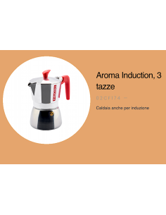 CAFFETTIERA AROMA 3TZ INDUZIONE