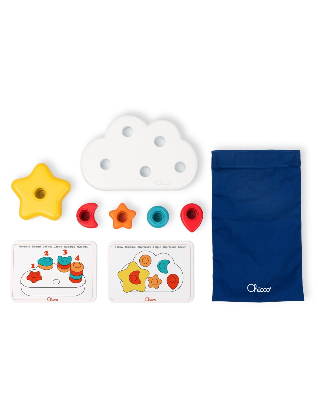 Chicco Nuvola 2in1 Gioco Educativo Montessori | shopincasa.it
