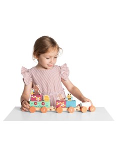 Chicco Treno degli Orsetti in Legno Montessori | shopincasa.it 2