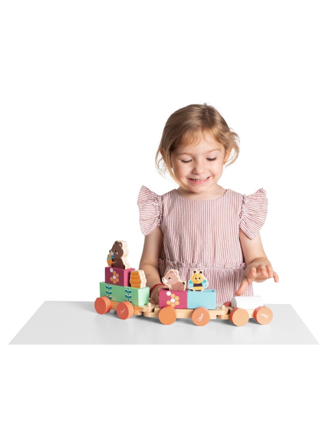 Chicco Treno degli Orsetti in Legno Montessori | shopincasa.it