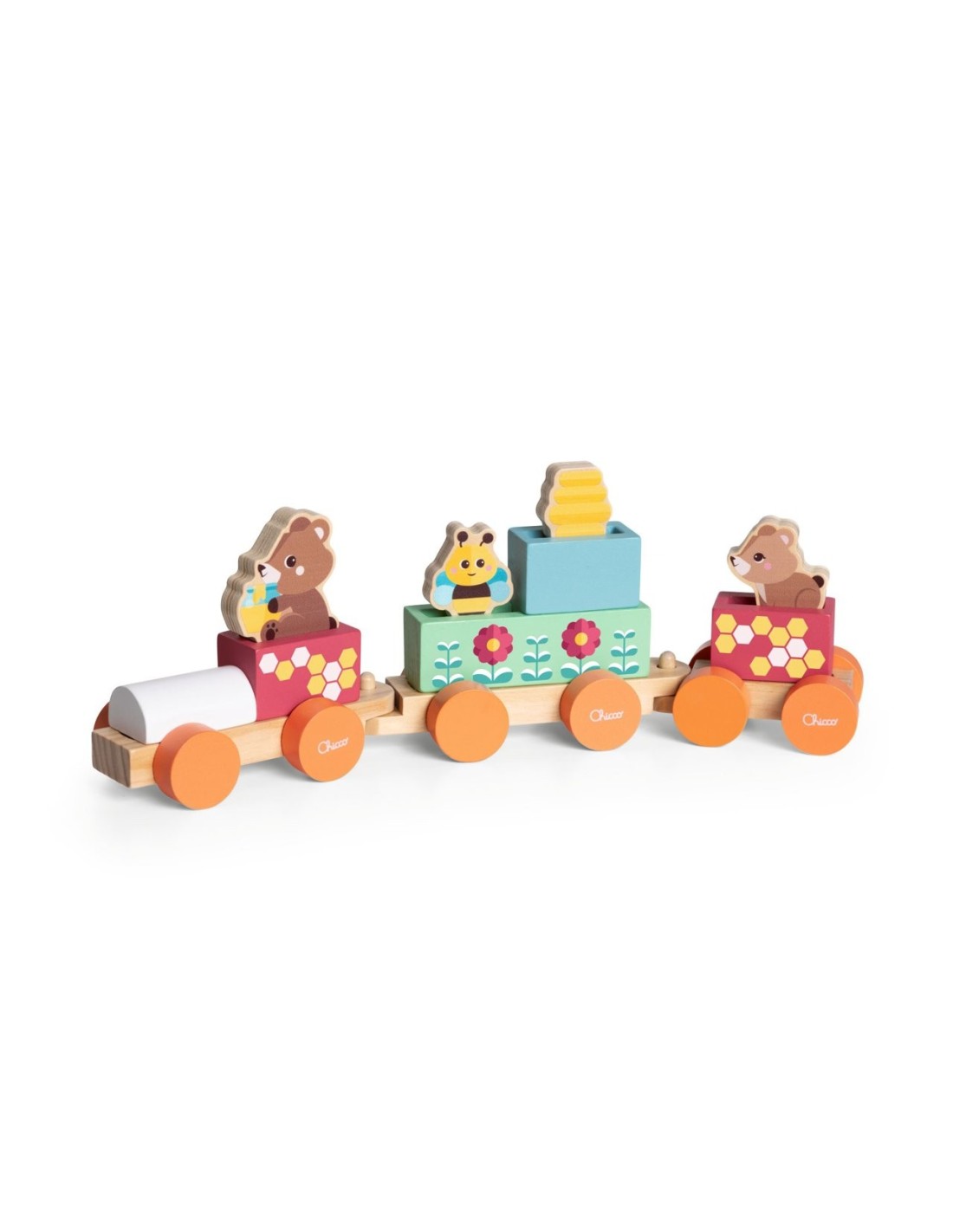 Chicco Treno degli Orsetti in Legno Montessori | shopincasa.it