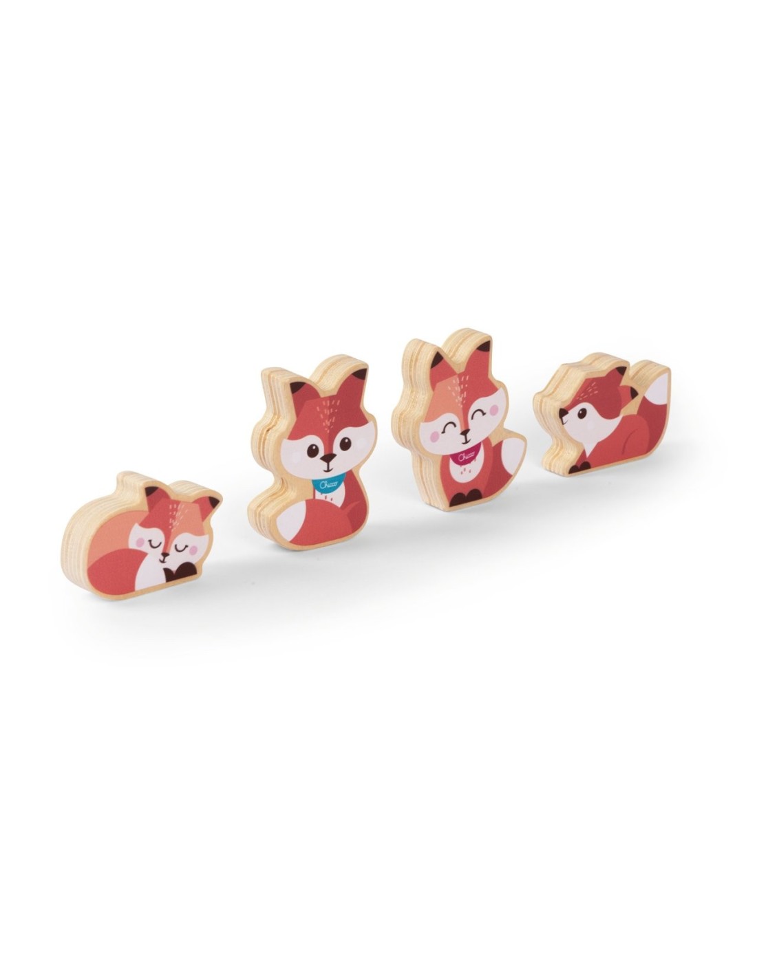 Chicco Set 2 Orsetti-Mamma Montessori in Legno | shopincasa.it