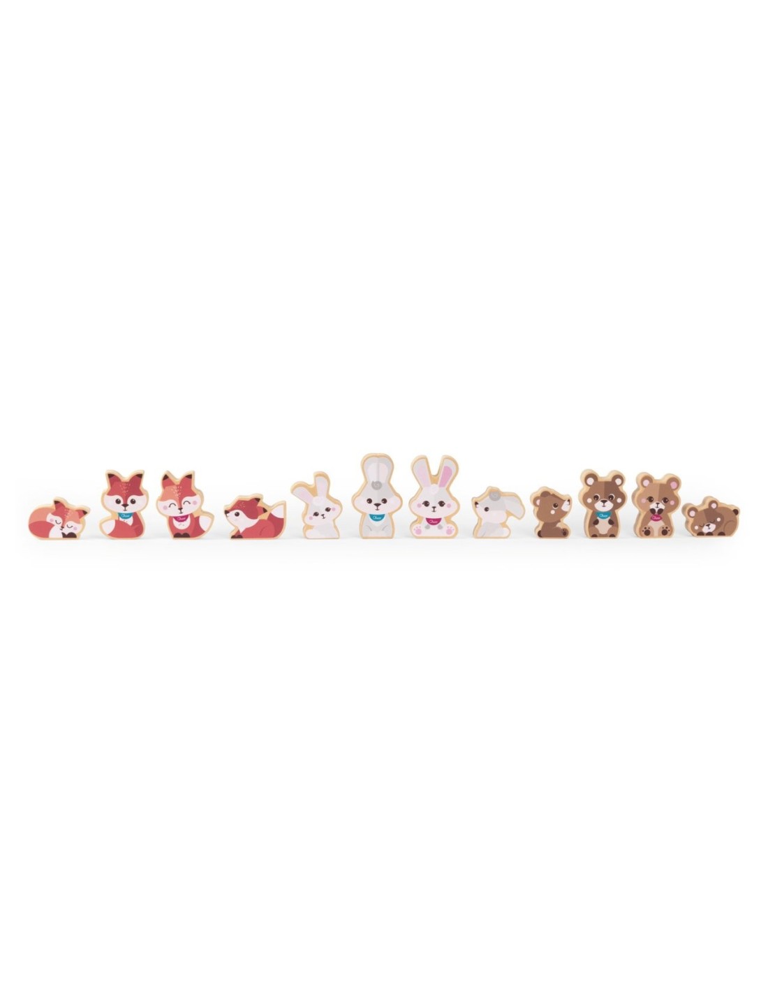 Chicco Set 2 Orsetti-Mamma Montessori in Legno | shopincasa.it