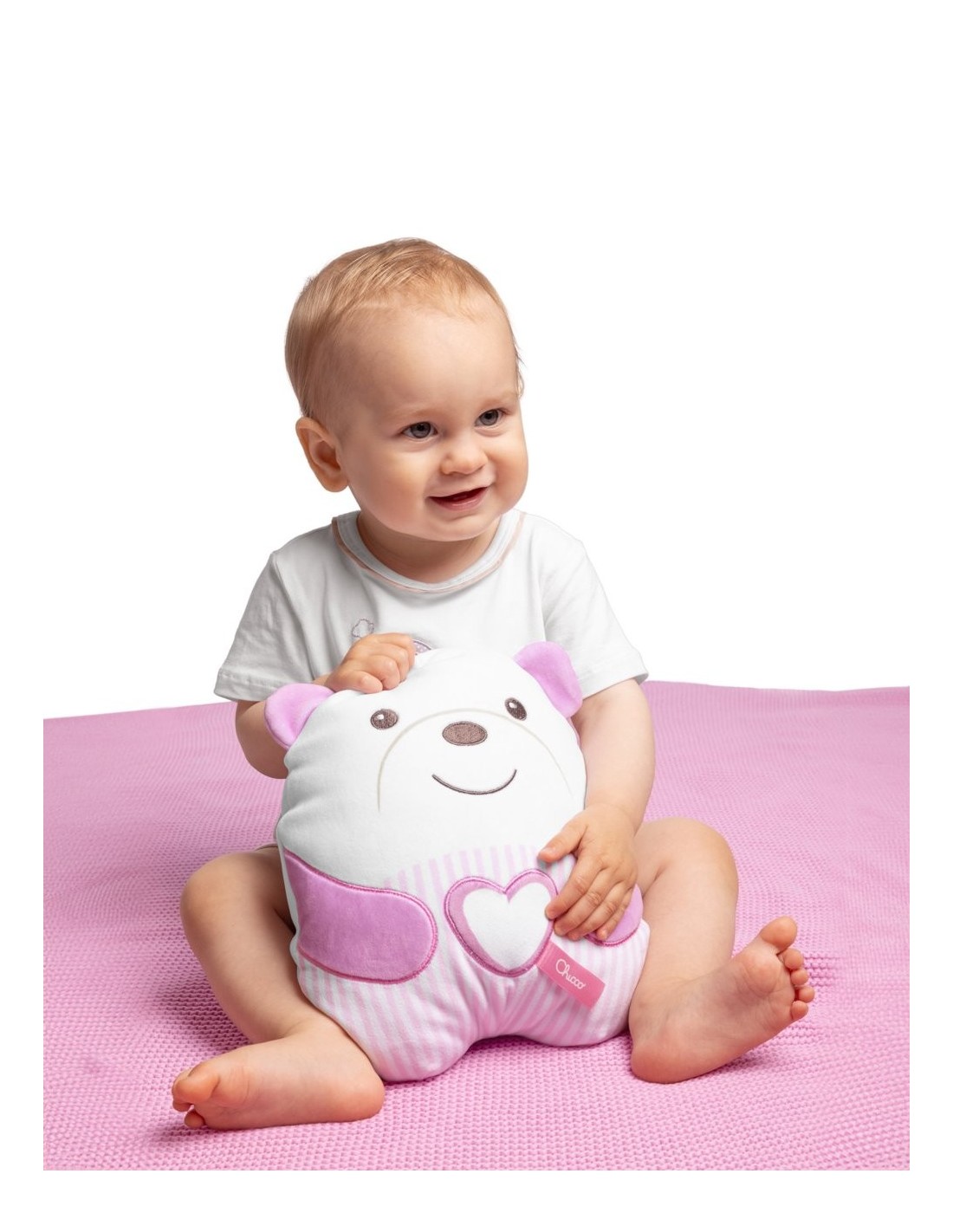 Chicco Orsetto Sweet Heart con Luce e Musica Rilassante | shopincasa.it