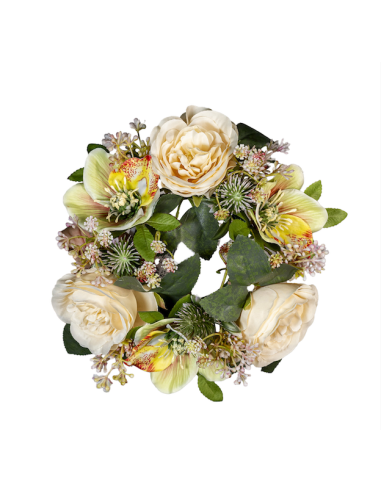 GIROCANDELA 268014495 22CM ROSE CREMA