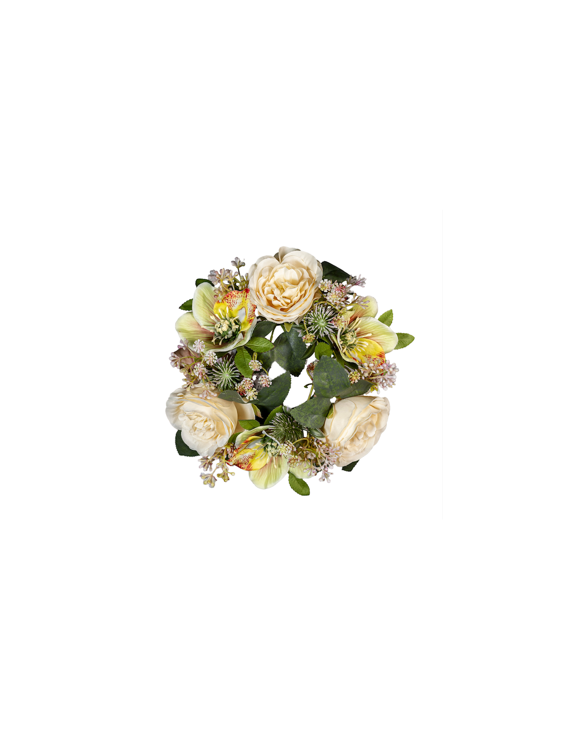 GIROCANDELA 268014495 22CM ROSE CREMA