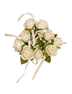 GIROCANDELA 268032436 MINI ROSE BIANCHE