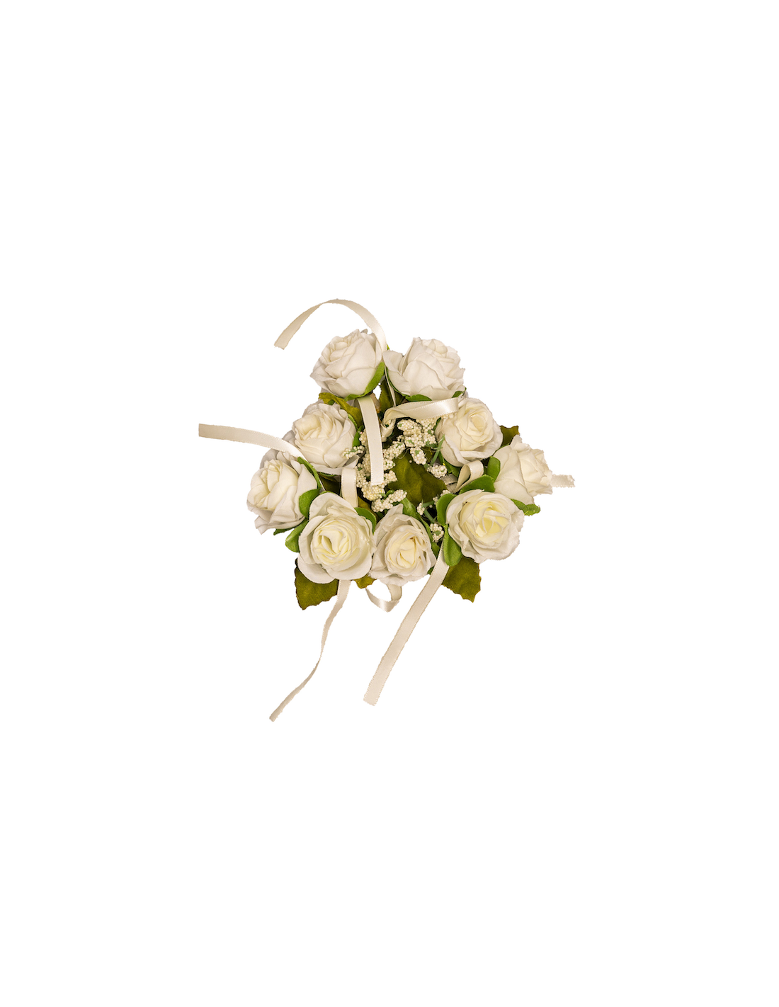 GIROCANDELA 268032436 MINI ROSE BIANCHE