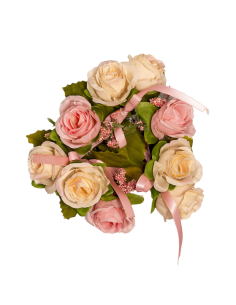 GIROCANDELA 268032491 MINI ROSE ROSA/CREMA