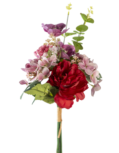MAZZO 268032703 ELLEBORO ROSSO CON FIORI