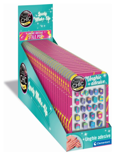Beauty, Crazy Chic 18137 Unghie Adesive Stile Pop | Shop in Casa