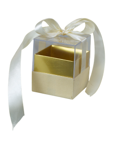 PLEXIGLASS SCATOLINA FIOCCO PANNA