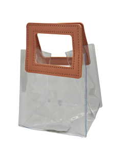 1438022 BORSETTA PP MANICO QUADRATO BIANCO