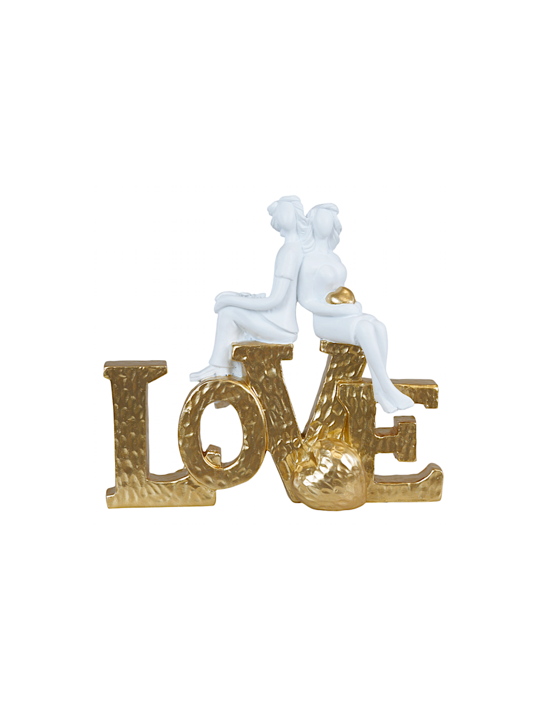 1354060 GOLD COPPETTA SCRITTA LOVE