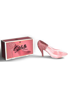 3181027 MB63 FERRERA STILETTO PINK SPARKLE MONTAGE BRANDS 100ML