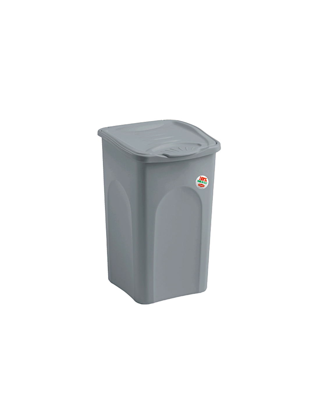 PORTABIANCHERIA 70237 CHIUSO 50LT GRIGIO
