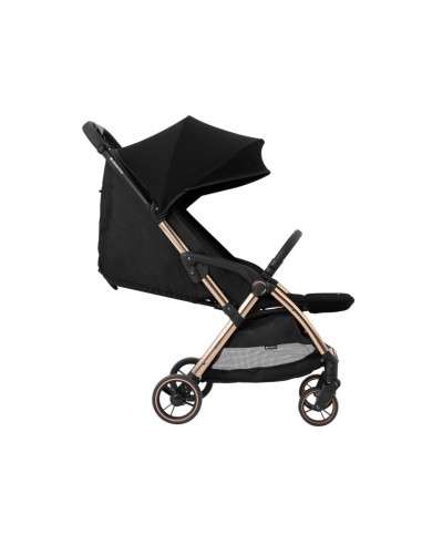 Passeggino Kikkaboo Eden Black Leggero e Compatto fino a 22 kg | shopincasa.it