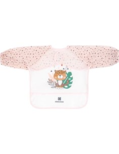 Bavaglino Kikkaboo Savana Rosa con Maniche Lunghe | shopincasa.it