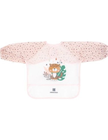 Bavaglino Kikkaboo Savana Rosa con Maniche Lunghe | shopincasa.it