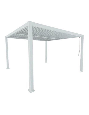 PERGOLA TENERIFE 4X4 BIANCO