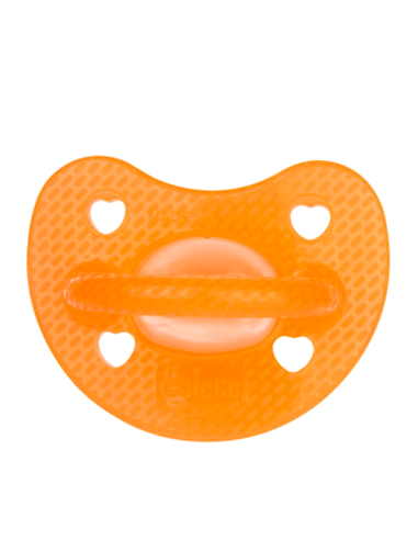 Succhietto Chicco Gommotto Luxe Fluo 6-16M Arancione • Shopincasa.it