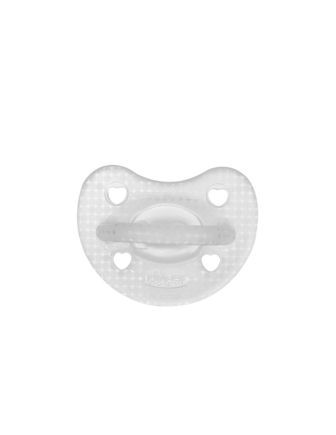 Succhietto Chicco Gommotto Luxe Fluo 2-6M Trasparente • Shopincasa.it