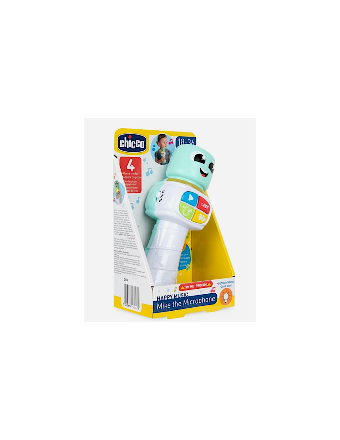 Mike il Microfono Chicco – Gioco Musicale Interattivo | shopincasa.it