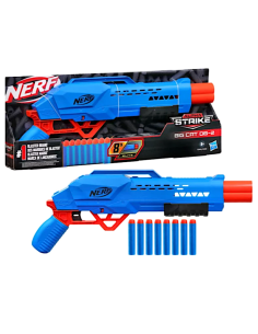 NERF F2463 BIG CAT DB-2, BLASTER LANCIA DARDI 20 COLPI | Shop in Casa