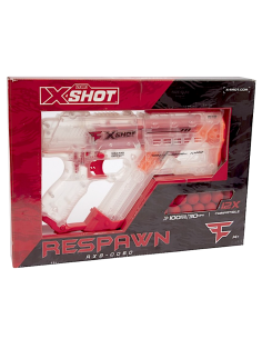 X-SHOT 36499 RESPAWN FAZE, BLASTER A PROIETTILI IN SCHIUMA, ALTA PRECISIONE