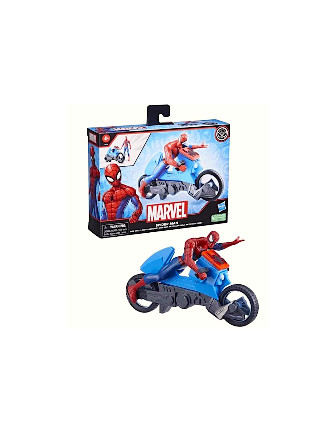SPIDERMAN F5074 PERSONAGGIO CON MOTO