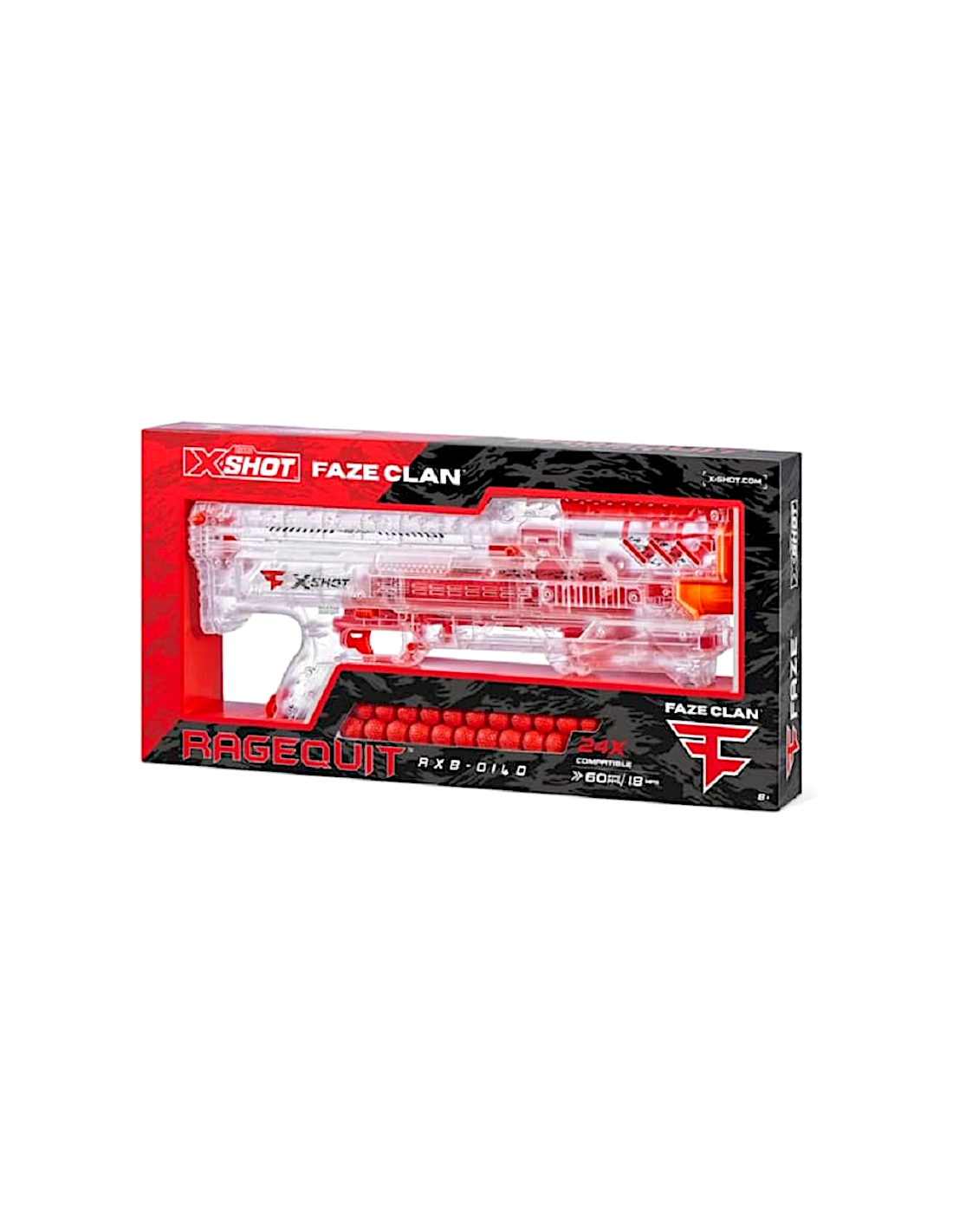 X-SHOT 36498 Chaos Ragequit, Blaster Potente a Proiettili | Shop in Casa